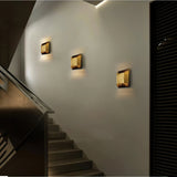 Modern Curved Brass LED Wall Sconce