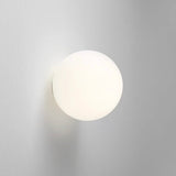 Modern Frosted Glass Globe Wall Sconce