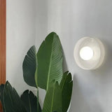 Modern Glass Disc Wall and Ceiling Light