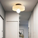 Modern Glass Disc Wall and Ceiling Light