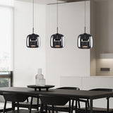 Modern Glass Dome Pendant Light Fixture