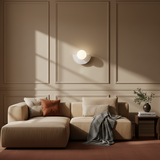 Modern Glass Globe LED Wall Sconce Light