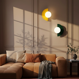 Modern Glass Globe LED Wall Sconce Light