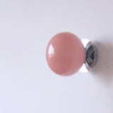 Modern Glass Globe Wall Light with Iron Base