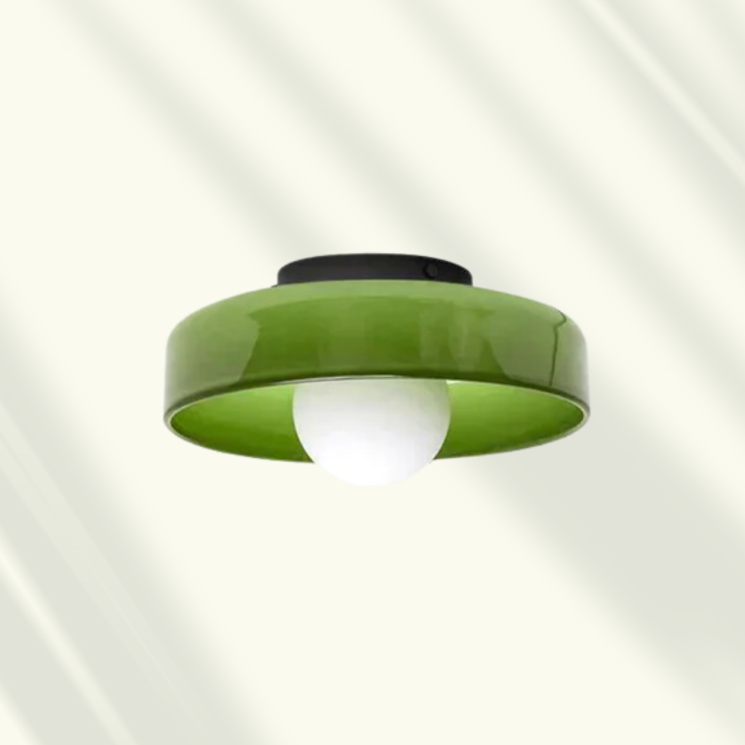 Modern Glass LED Ceiling and Wall Light Dimmable