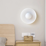 Modern Glass LED Ceiling and Wall Light Dimmable
