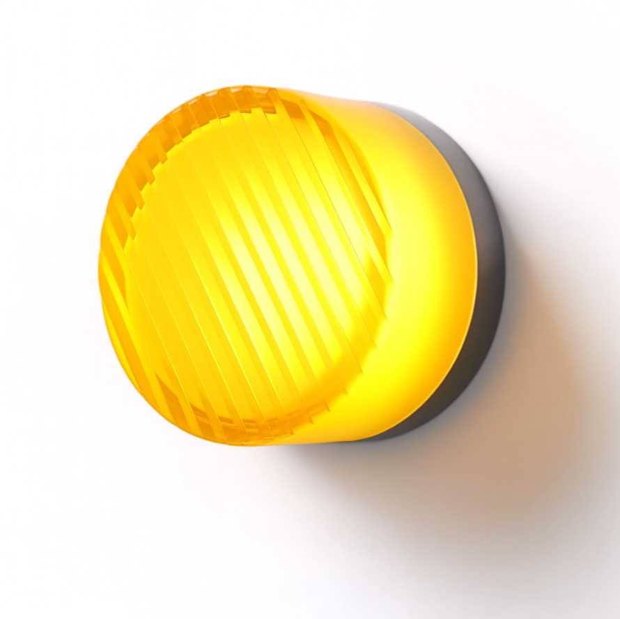 Modern Glass Round LED Wall Sconce Light