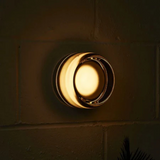Modern Glass Round LED Wall Sconce Light