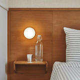 Modern Glass Round LED Wall Sconce Light
