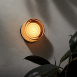 Modern Glass Round LED Wall Sconce Light