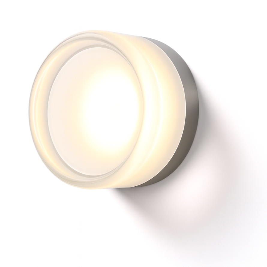 Modern Glass Round LED Wall Sconce Light