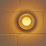 Modern Glass Round LED Wall Sconce Light