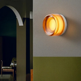 Modern Glass Round LED Wall Sconce Light