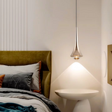 Modern Glass Teardrop LED Pendant