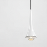 Modern Glass Teardrop LED Pendant