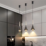 Modern Glass Teardrop LED Pendant