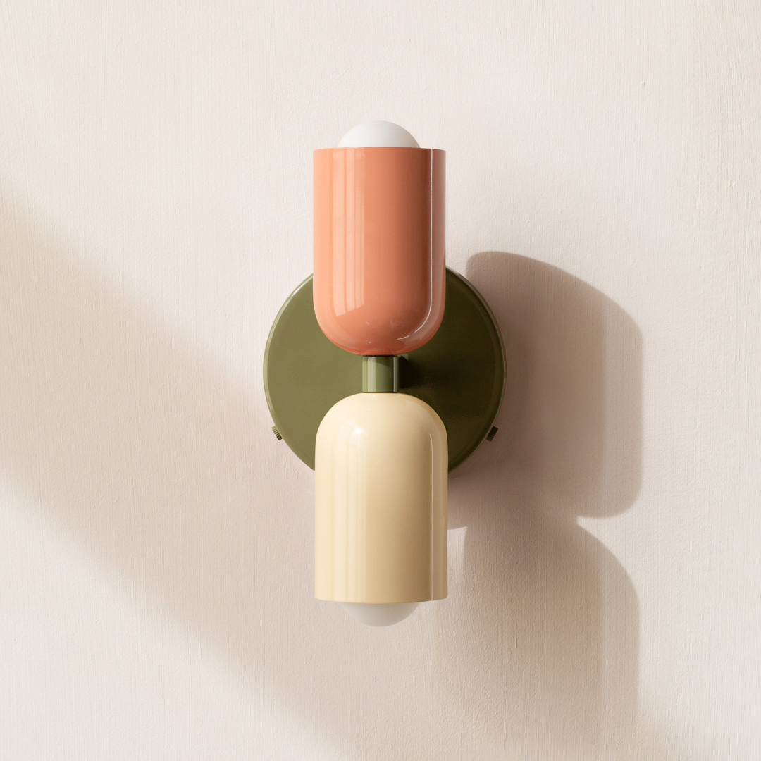 Modern Iron Cylinder LED Wall Sconce