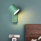 Modern Iron LED Wall Sconce with Rotating Head