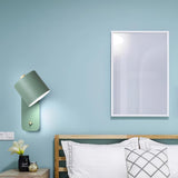 Modern Iron LED Wall Sconce with Rotating Head
