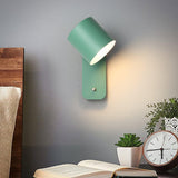 Modern Iron LED Wall Sconce with Rotating Head
