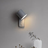 Modern Iron LED Wall Sconce with Rotating Head