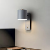 Modern Iron LED Wall Sconce with Rotating Head