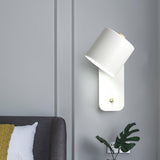 Modern Iron LED Wall Sconce with Rotating Head