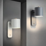 Modern Iron LED Wall Sconce with Rotating Head
