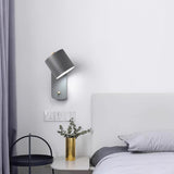 Modern Iron LED Wall Sconce with Rotating Head
