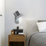 Modern Iron LED Wall Sconce with Rotating Head