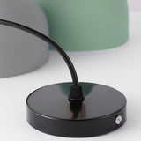 Modern Iron Macaron Disc Pendant Light