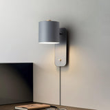 Modern Iron Wall Sconce with Rotating Head