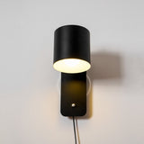 Modern Iron Wall Sconce with Rotating Head
