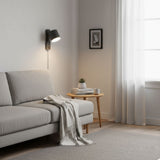 Modern Iron Wall Sconce with Rotating Head