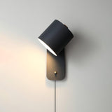 Modern Iron Wall Sconce with Rotating Head