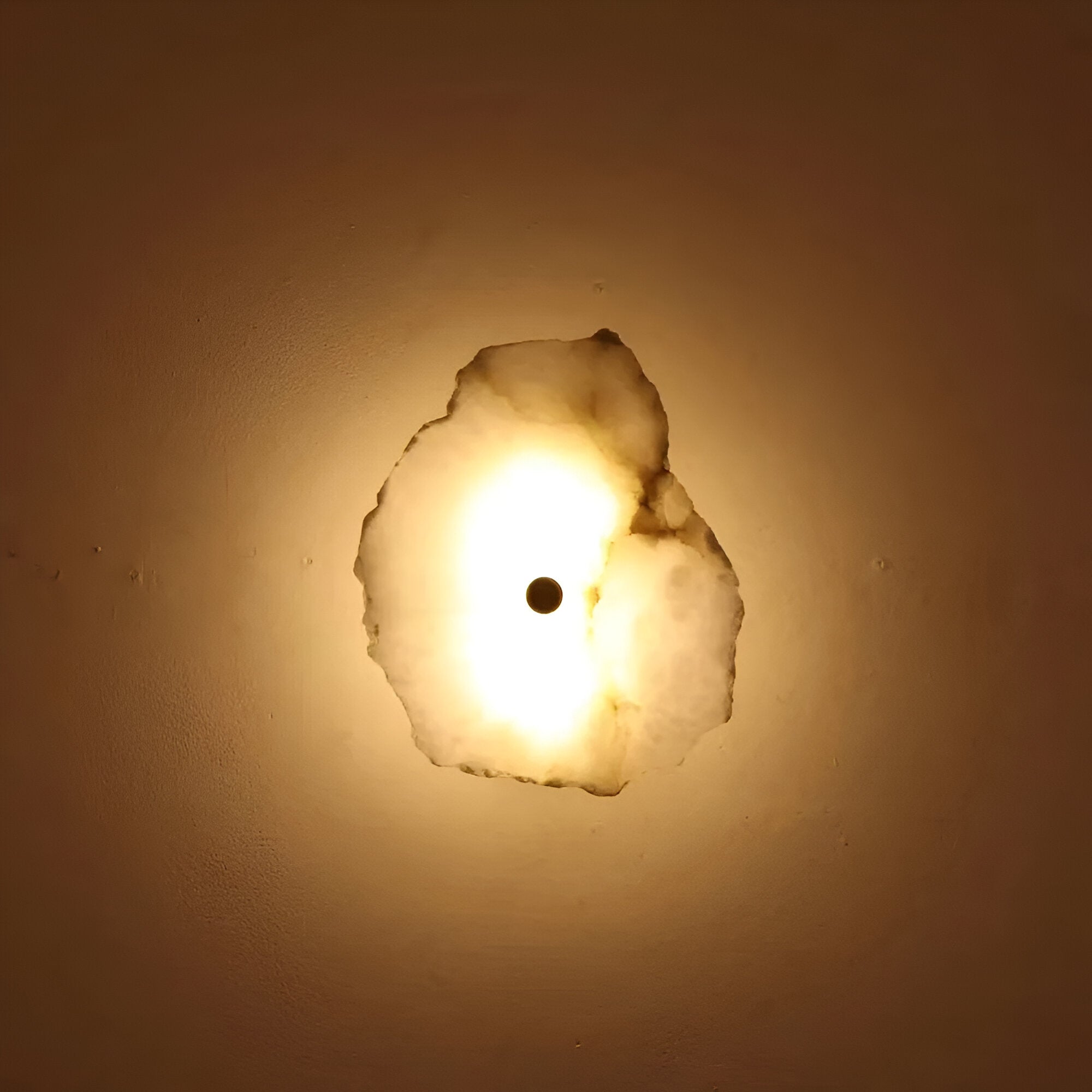 Modern Irregular Marble LED Wall Sconce