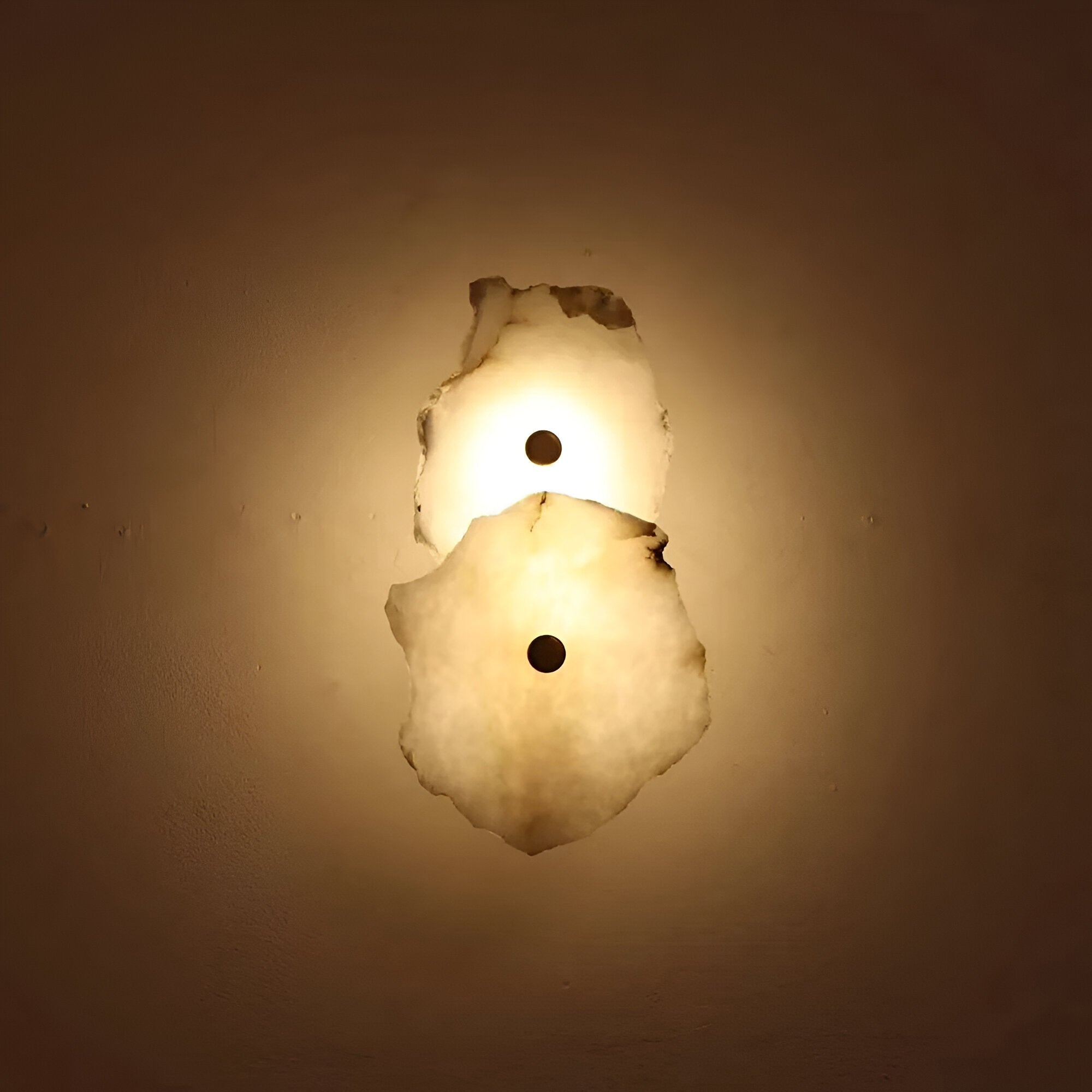 Modern Irregular Marble LED Wall Sconce