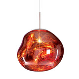 Modern Lava Glass Dome Pendant Light