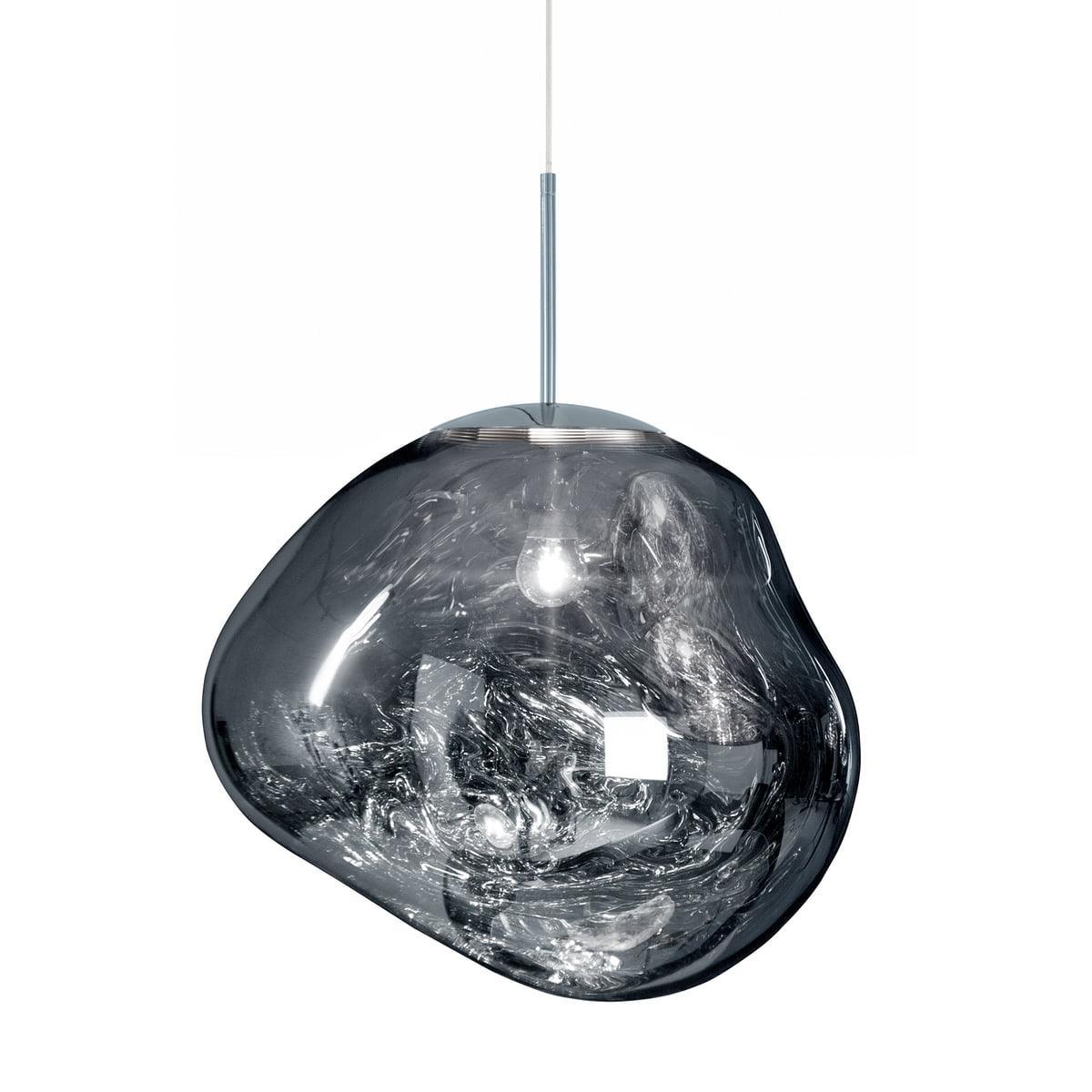 Modern Lava Glass Dome Pendant Light