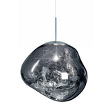 Modern Lava Glass Dome Pendant Light