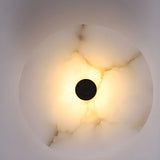 Modern Marble Round LED Wall Light Fixture