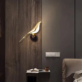 Modern Metal Bird Wall Sconce LED Light