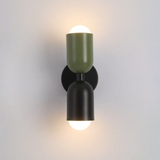 Modern Metal Wall Sconce with Dual LED