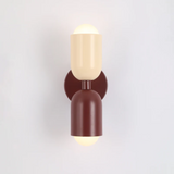 Modern Metal Wall Sconce with Dual LED