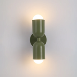 Modern Metal Wall Sconce with Dual LED