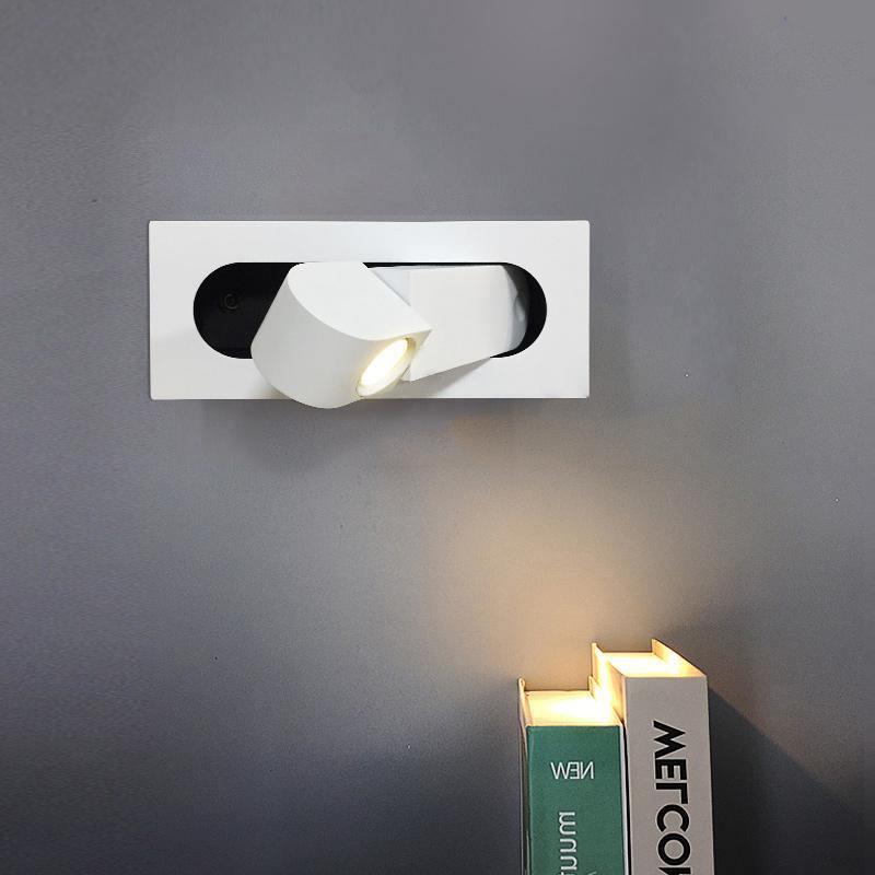 Modern Recessed LED Wall Sconce Adjustable