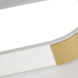 Modern Rectangular LED Flush Mount Light