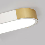 Modern Rectangular LED Flush Mount Light