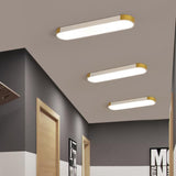 Modern Rectangular LED Flush Mount Light
