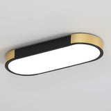 Modern Rectangular LED Flush Mount Light